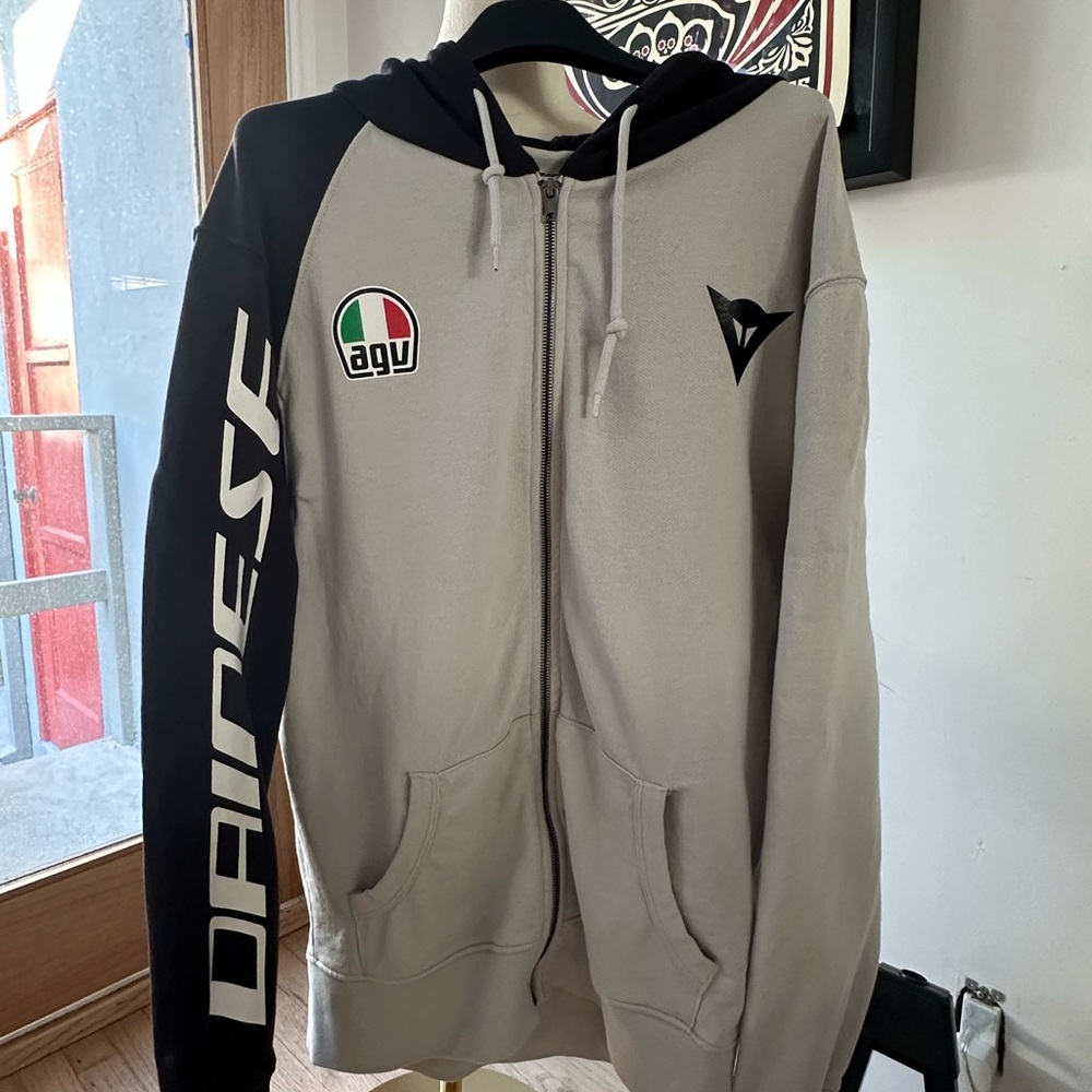 DAINESE RACING SERVICE FULL-ZIP HOODIE